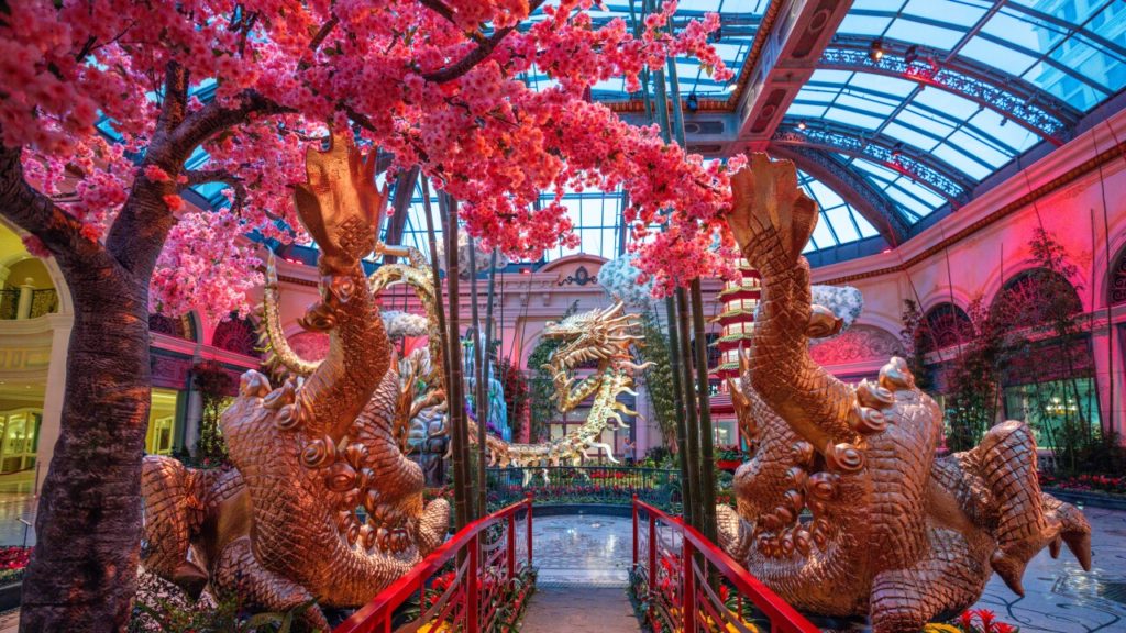 Bellagio Lunar New Year Display