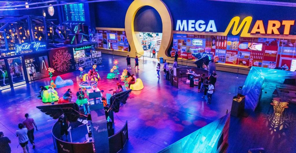 Omega Mart by Meow Wolf at AREA15