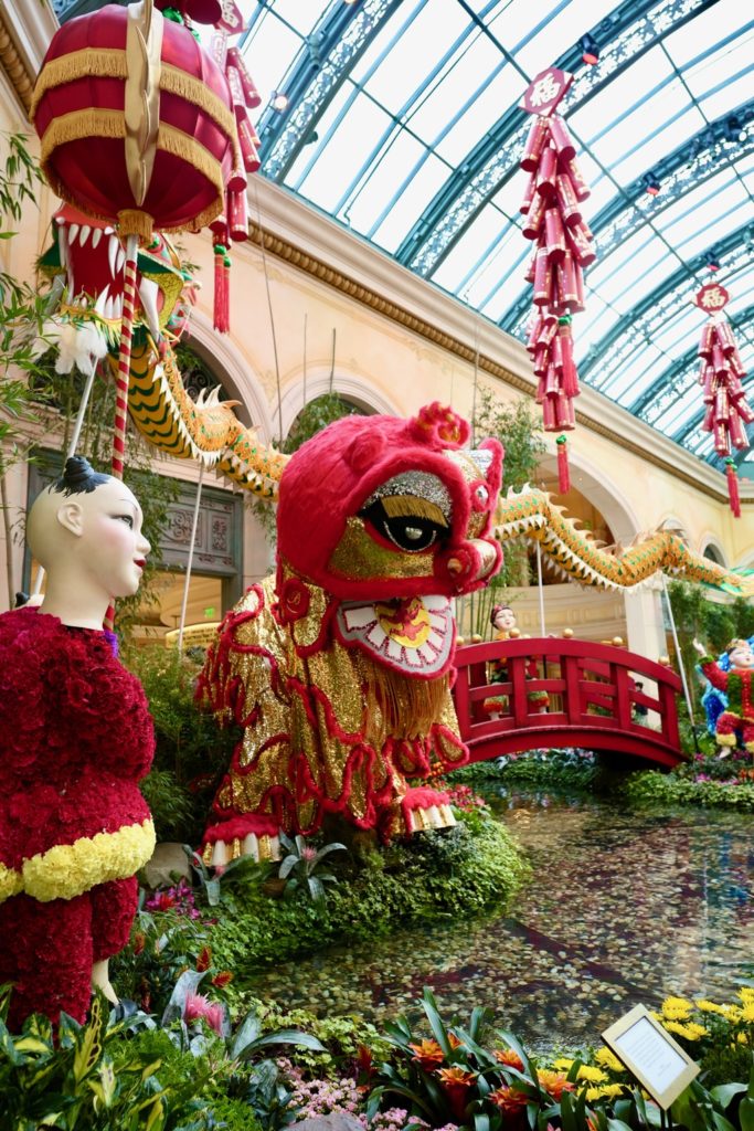 Bellagio Lunar New Year Display Year Of The Dragon