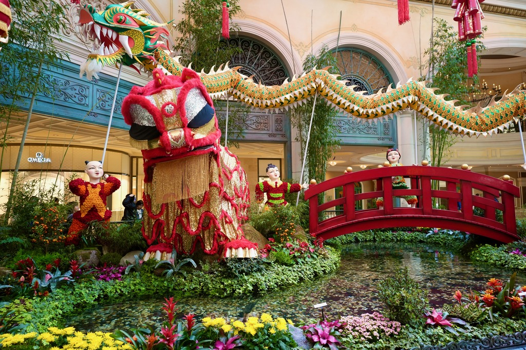 Bellagio Lunar New Year Display