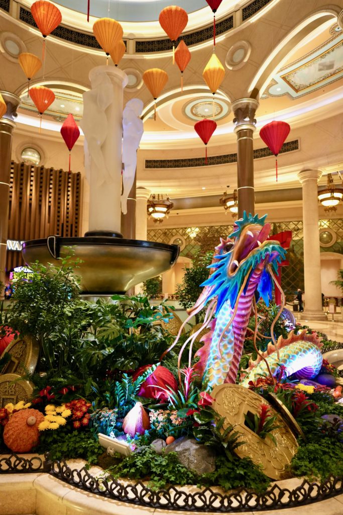 Lunar New Year Display Palazzo Las Vegas