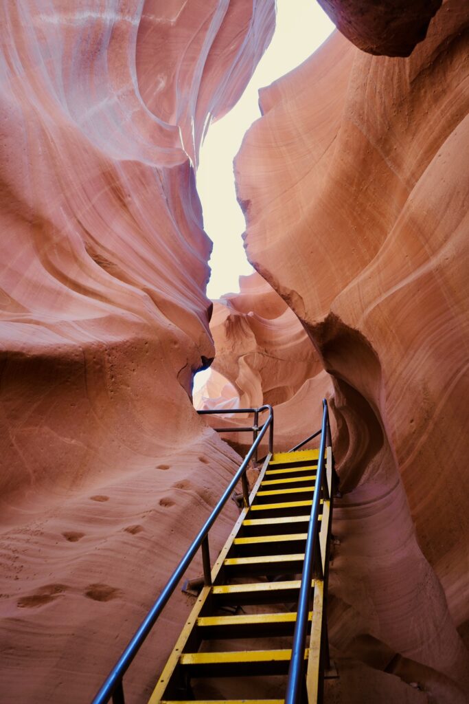 Lower Antelope Canyon with Kens Tours - Ladder Portion