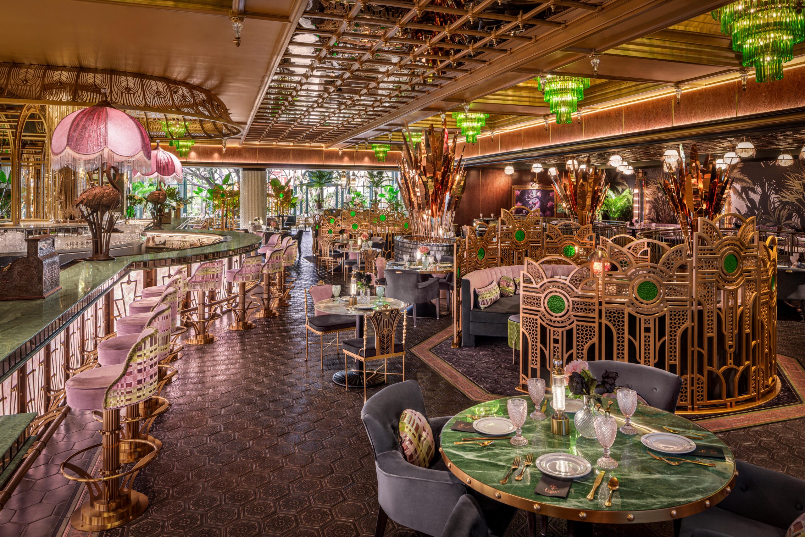 Pinky's by Vanderpump at Flamingo Las Vegas_Dining Room 3